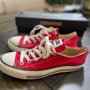 Red Converse Sneakers